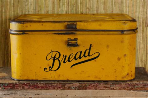 round metal bread box|vintage metal bread box.